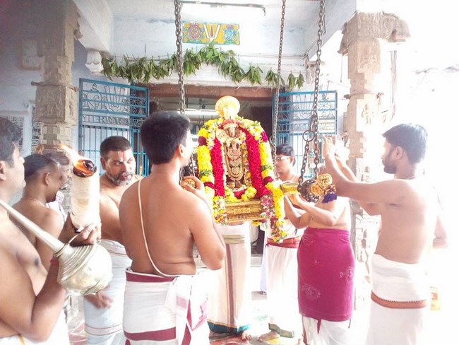 Poovirundavalli Sri Varadharaja Perumal Temple Thirukachi Nambigal Avathara Utsavam Commences1