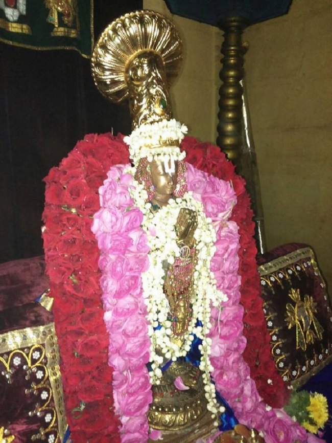 Poovirundavalli Sri Varadharaja Perumal Temple Thirukachi Nambigal Avathara Utsavam Commences2