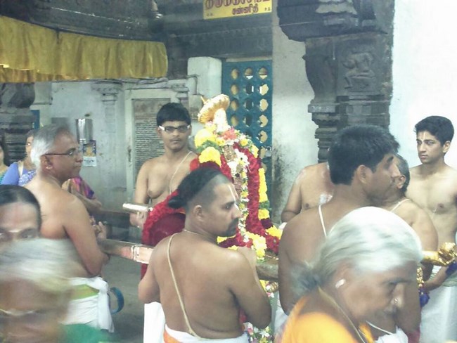 Poovirundavalli Sri Varadharaja Perumal Temple Thirukachi Nambigal Avathara Utsavam Commences5