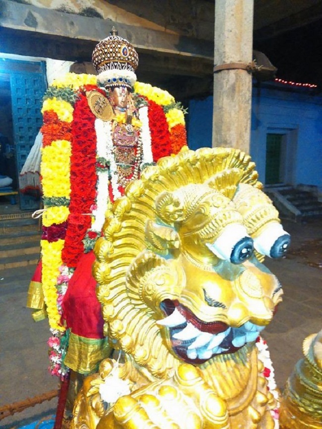 Poovirundavalli Sri Varadharaja Perumal Temple Thirukachi Nambigal Avathara Utsavam Commences6