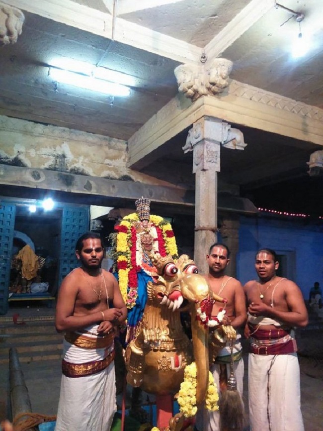 Poovirundavalli Sri Varadharaja Perumal Temple Thirukachi Nambigal Avathara Utsavam1