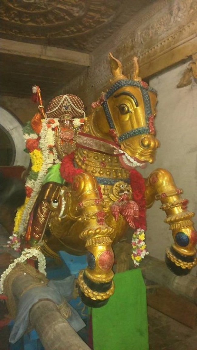 Poovirundavalli Sri Varadharaja Perumal Temple Thirukachi Nambigal Avathara Utsavam3