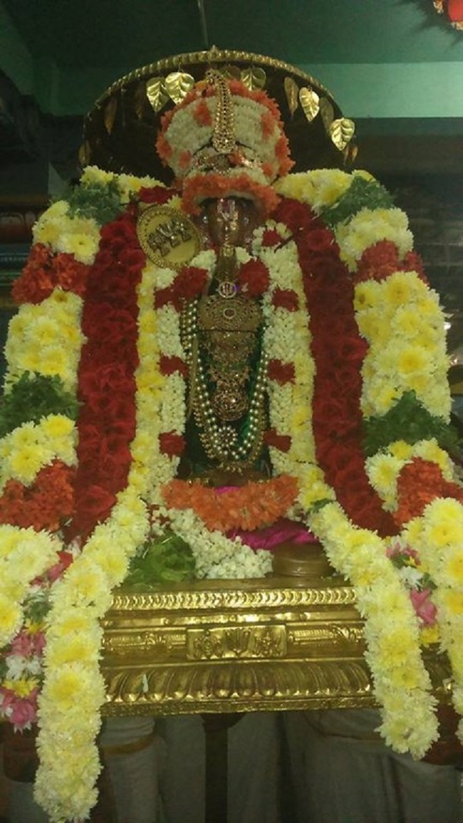 Poovirundavalli Sri Varadharaja Perumal Temple Thirukachi Nambigal Avathara Utsavam6