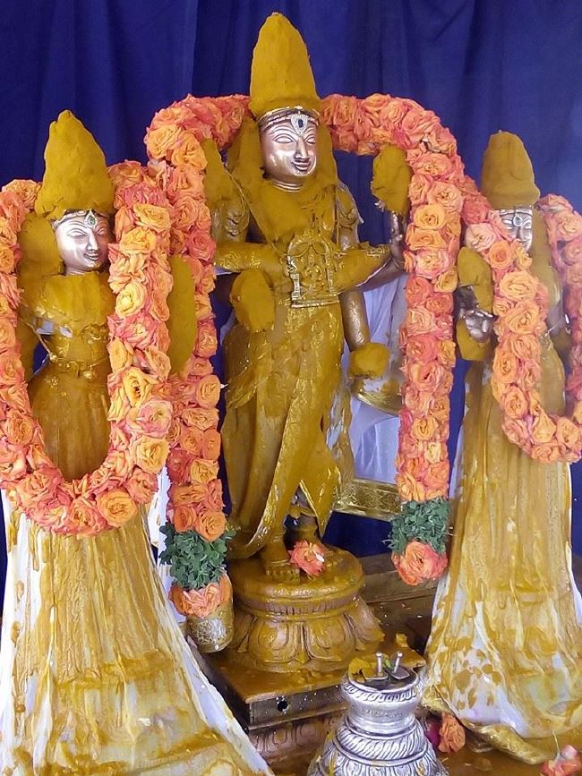 Satya Vijaya Nagara Sri Srinivasa Perumal Temple Vedupari Utsavam 2015-01