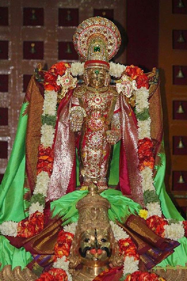 Sree Tirumalagiri Lakshmi Venkateshwara Swamy Temple Jaya Varusha Brahmotsavam Day 2 gARUDA SEVAI  2015 -01