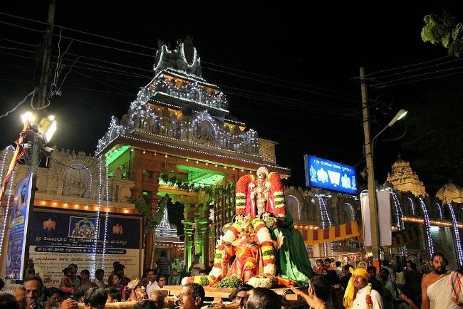 Sree Tirumalagiri Lakshmi Venkateshwara Swamy Temple Jaya Varusha Brahmotsavam Day 2 gARUDA SEVAI  2015 -10
