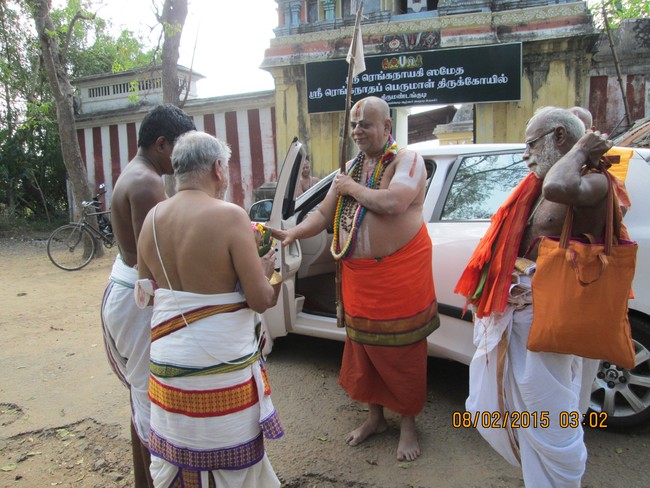 Sri Azhwar Thirunagari Jeeyer Mangalasasanam At Sri Thondaradipodi Azhwar Avathaara Sthalam  2015 -04