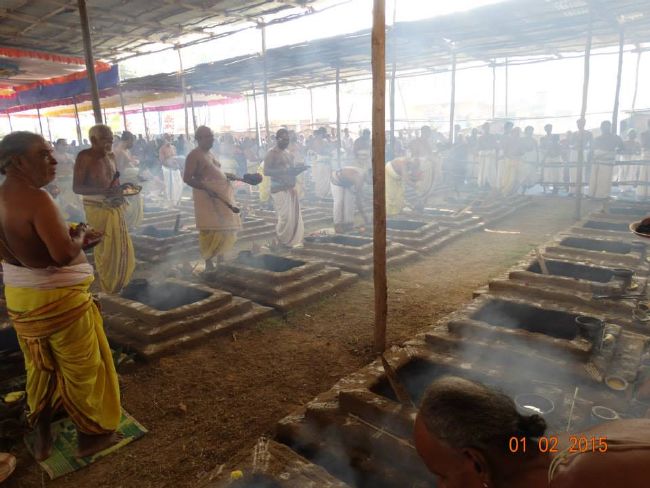 Sri Maha Sudharshana Koti Japa Yagyam At Perungalathur Concludes  2015 -15