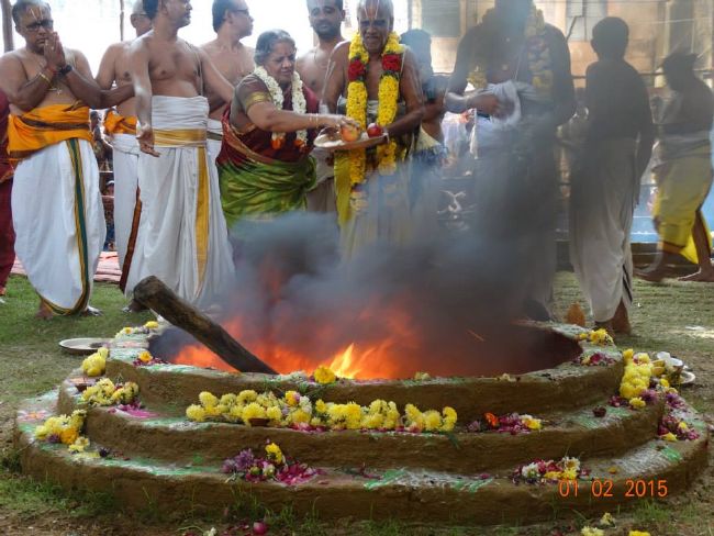 Sri Maha Sudharshana Koti Japa Yagyam At Perungalathur Concludes  2015 -16