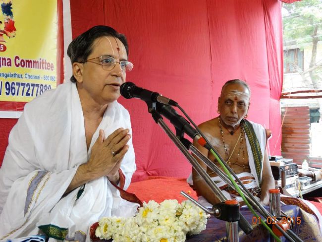 Sri Maha Sudharshana Koti Japa Yagyam At Perungalathur Concludes  2015 -18