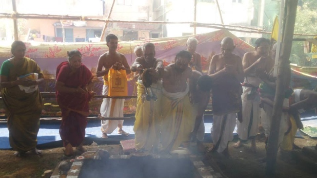 Sri Maha Sudharshana Koti Japa Yagyam At Perungalathur  Day 2 2015-12