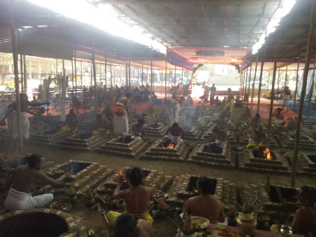 Sri Maha Sudharshana Koti Japa Yagyam At Perungalathur  Day 2 2015-18