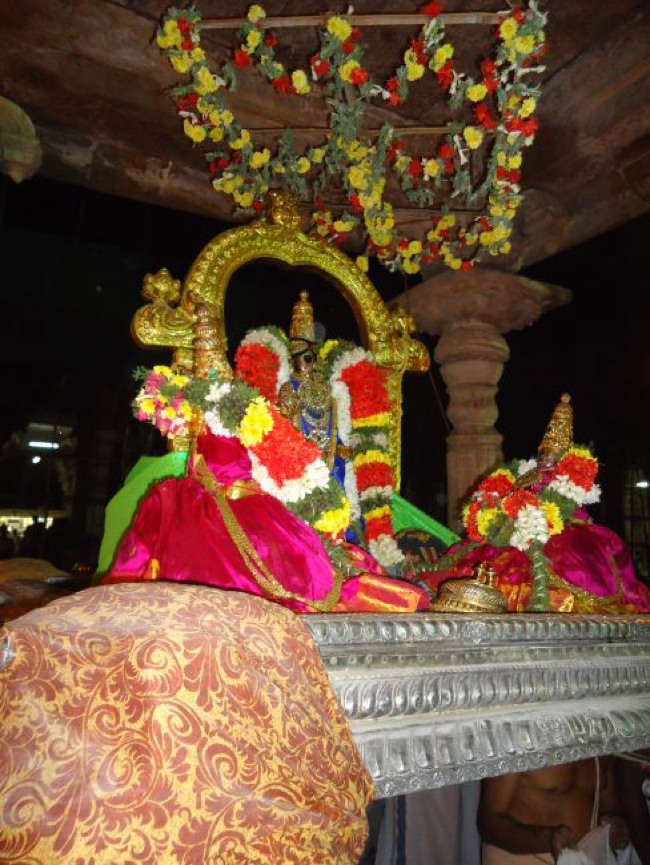 Srirangam Ranganathaswami Temple  Masi Theppotsavam Nel Alavai  -2015-04