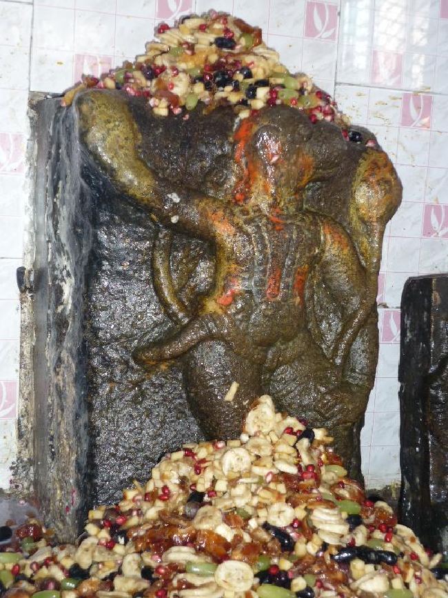 Srirangam Thiruvadi Anjaneyar Temple Thirumanjanam 2015 -35