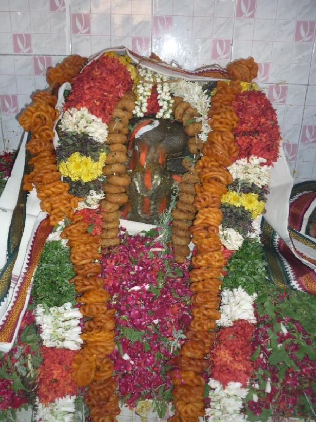 Srirangam Thiruvadi Anjaneyar Temple Thirumanjanam 2015 -52