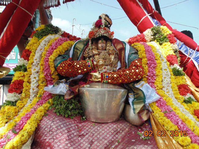 THirucherai Saranatha Perumal temple Brahmotsavam Vennai Thazi Utsavam 2015-19
