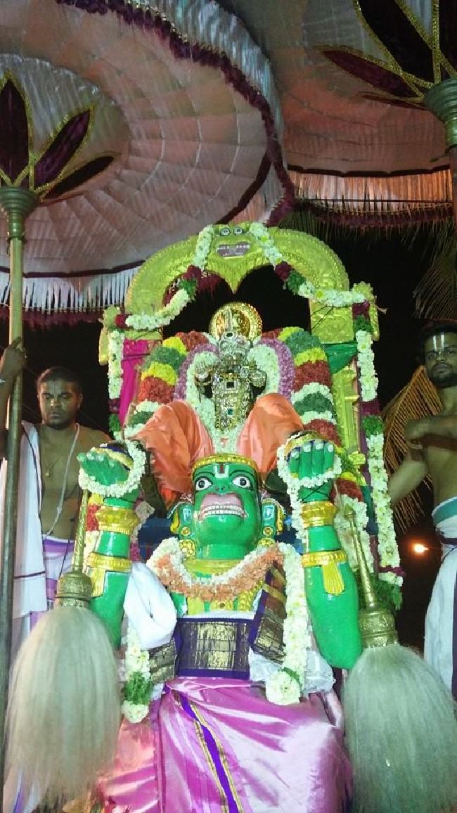 Taramani Sri Prasanna Venkatesa Perumal Temple Brahmotsavam Day 3 Hanumantha Vahanam 2015 -01