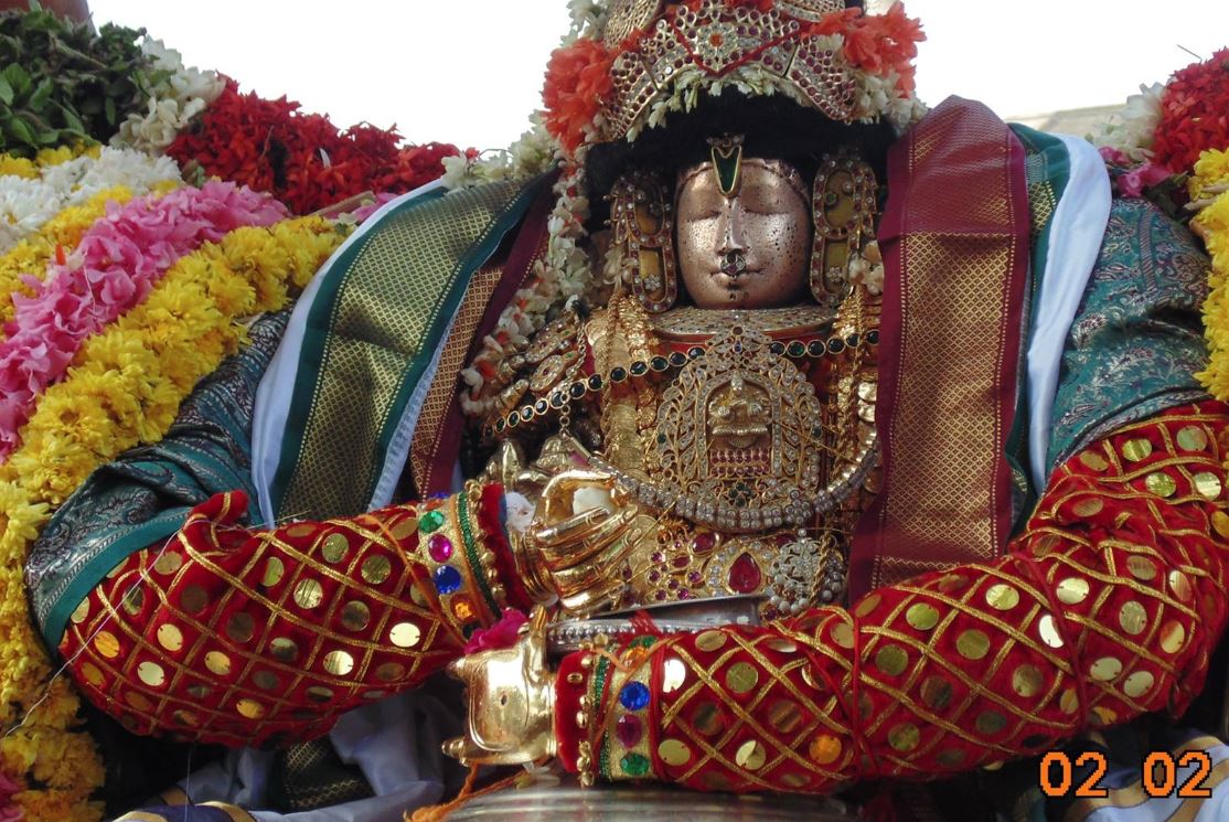 Thirucherai Saranatha Perumal Temple Vennaithazhi during brahmotsavam
