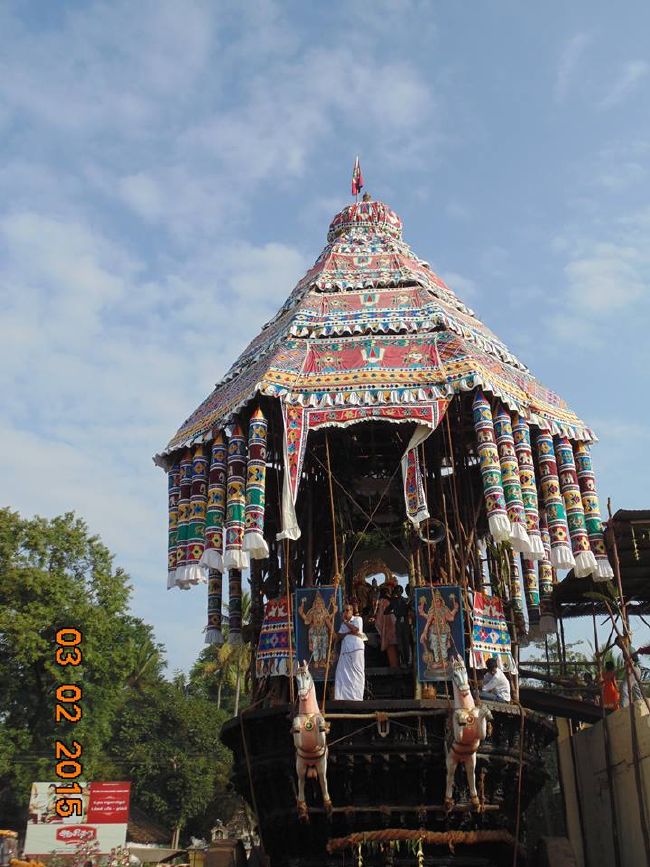 Thirucherai Sri Saranatha Perumal Temple THiruther 2015-08