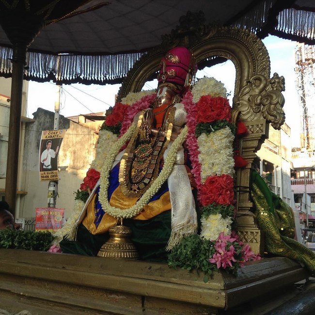 Thiruvallikeni Sri Parthasarathy Perumal Temple Thirumazhisai Azhwar Thirunakshatra Utsavam4