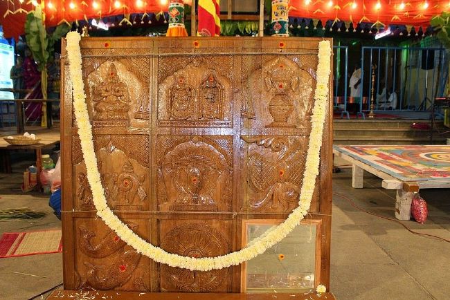 Tirumalagiri Sri lakshmi venkateswara Swamy temple Brahmotsavam day 1  2015 -06