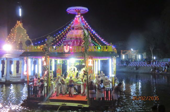kanchi Sri Devarajaswami Temple Ananthasaras THeppam  2015-25