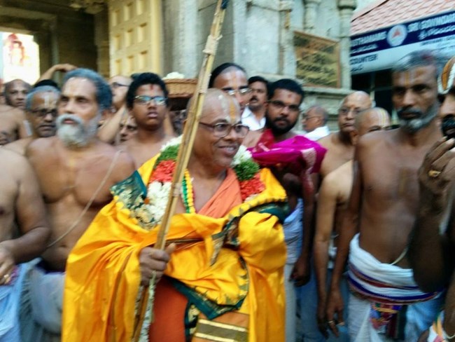 HH 46th Srimath Azhagiyasingar Mangalasasanam At Tirupathi Sri Govindaraja Swamy Temple7