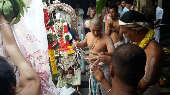 Jaya Nagar Srimad Andavan Ashramam Andal Rangamannar Sannadhi Brahmotsavam day 1  2015 -1