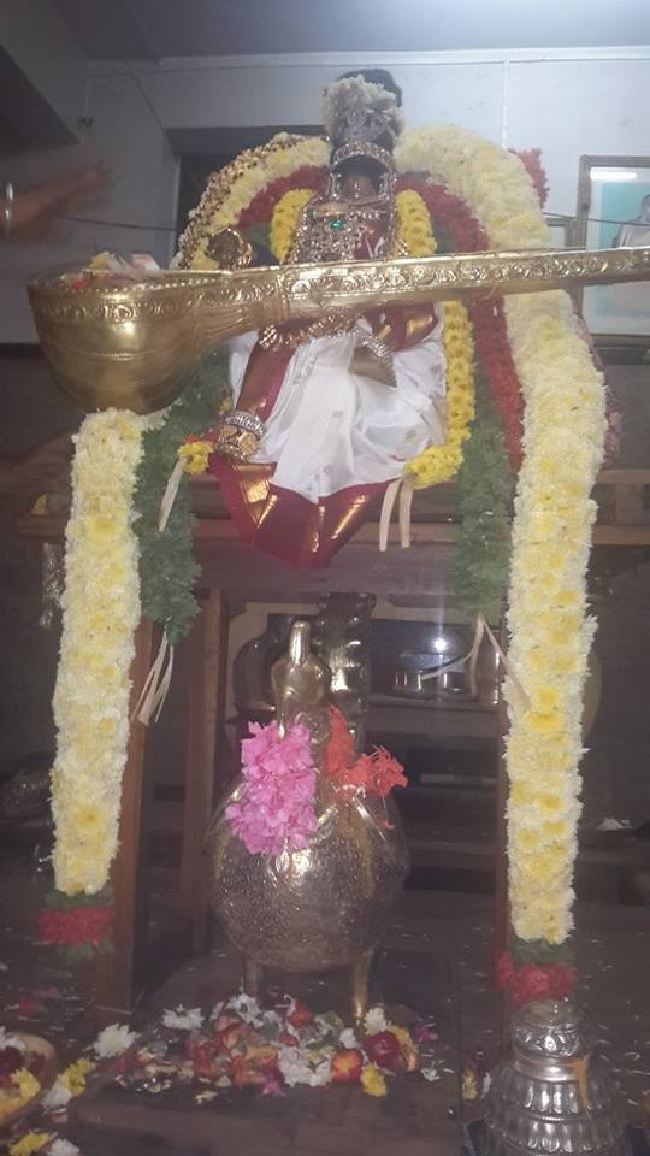 Jaya Nagar Srimad Andavan Ashramam Andal Rangamannar Sannadhi Brahmotsavam day 1  2015 -3