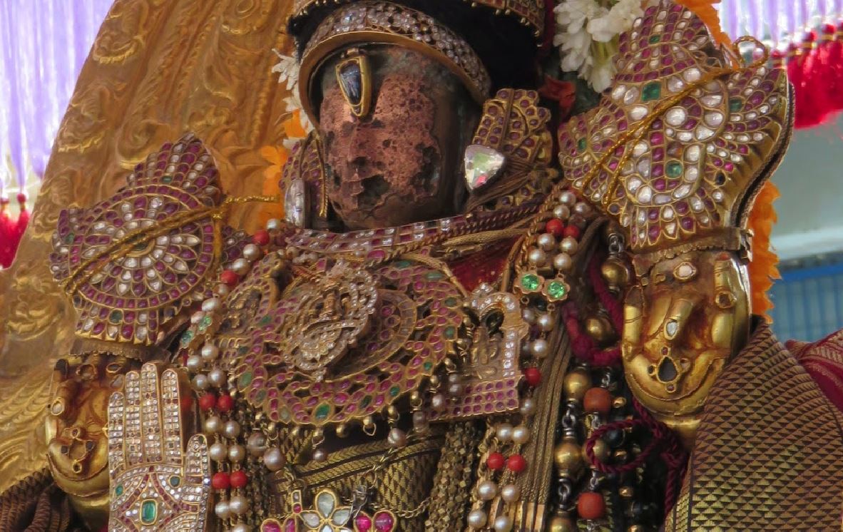 Kaanchi Sri Devaperumal Dhavana Utsavam day 3 morning