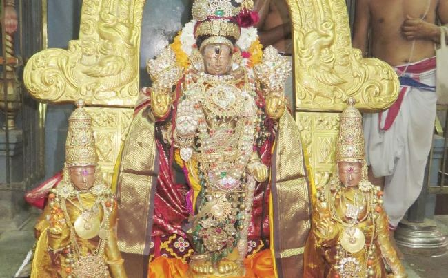 Kanchi Sri Devaperumal sannadhi  Dhavanotsavam day 3 Morning 2015 -02