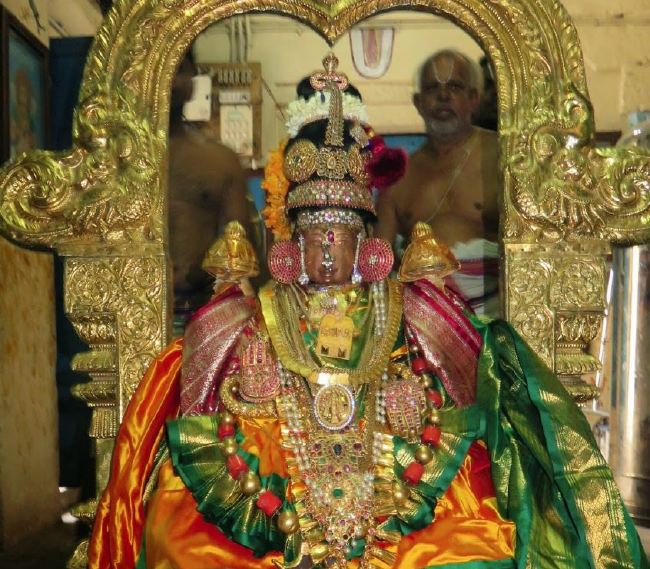 Kanchi Sri Devaperumal sannadhi  Dhavanotsavam day 3 Morning 2015 -06