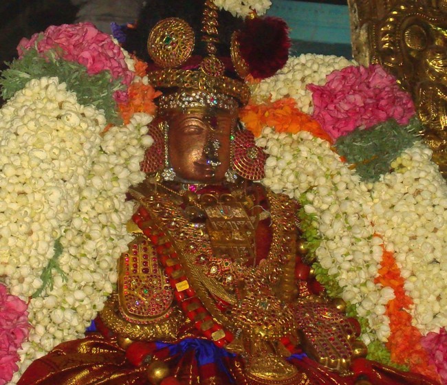 Kanchi Sri varadaraja Perumal Temple  Perundhevi Thayar Panguni Sukravara Purappadu-2015-01
