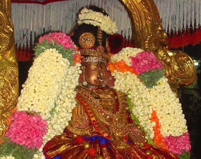 Kanchi Sri varadaraja Perumal Temple  Perundhevi Thayar Panguni Sukravara Purappadu-2015-07