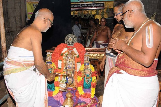 Lower Ahobilam Sri Lakshmi Narasimha Swami Temple Theppothsavam1