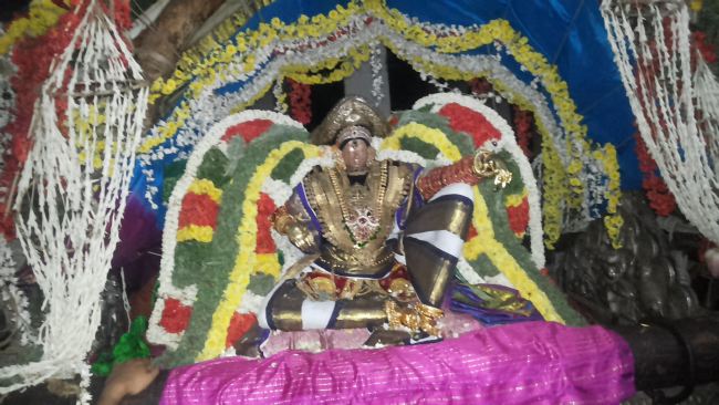 Mannargudi Sri Rajagopalan Brahmotsavam day 7 Pushpa Pallaku  2015 -06