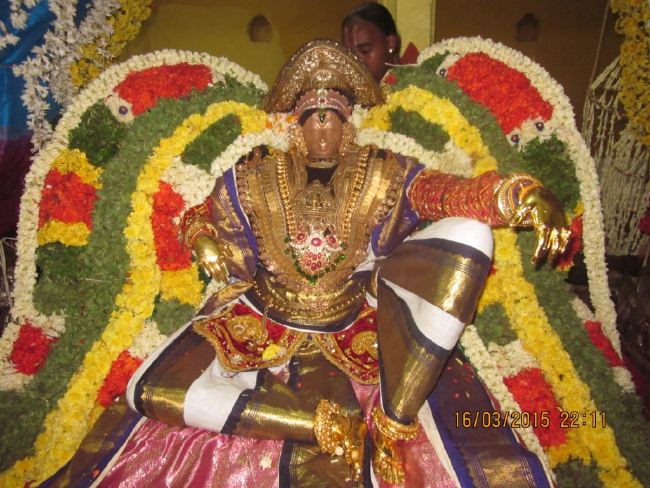 Mannargudi Sri Rajagopalan Brahmotsavam day 7 Pushpa Pallaku  2015 -13
