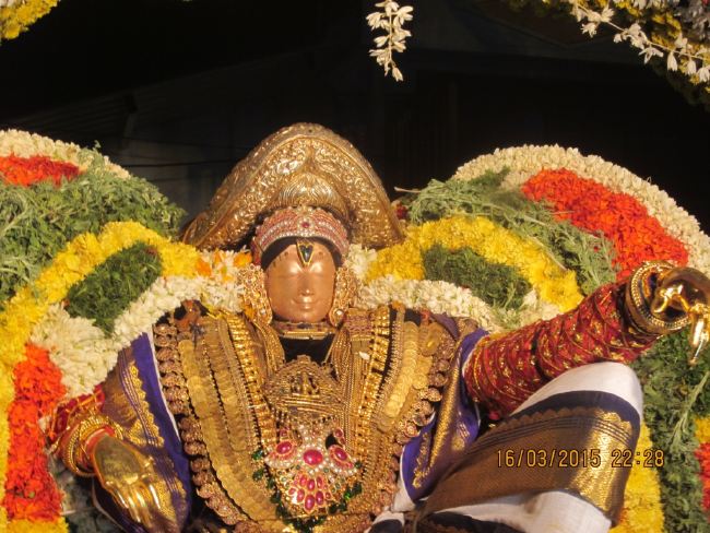 Mannargudi Sri Rajagopalan Brahmotsavam day 7 Pushpa Pallaku  2015 -20