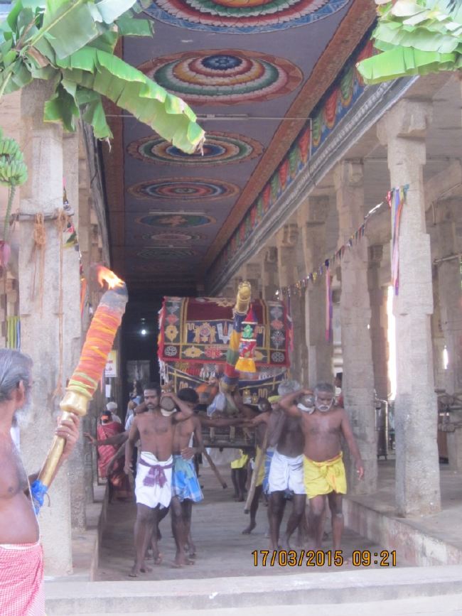 Mannargudi Sri Rajagopalan Temple Brahmotsavam day 8 Morning PUrappadu 2015 -09