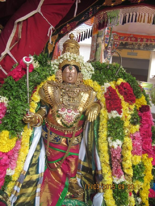 Mannargudi Sri Rajagopalan Temple Brahmotsavam day 8 Morning PUrappadu 2015 -14