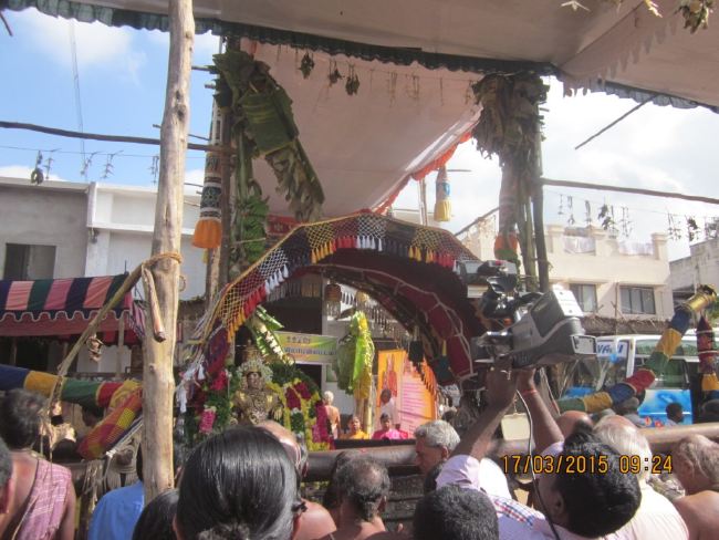 Mannargudi Sri Rajagopalan Temple Brahmotsavam day 8 Morning PUrappadu 2015 -15