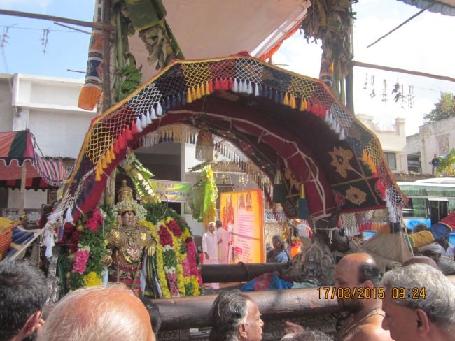 Mannargudi Sri Rajagopalan Temple Brahmotsavam day 8 Morning PUrappadu 2015 -16