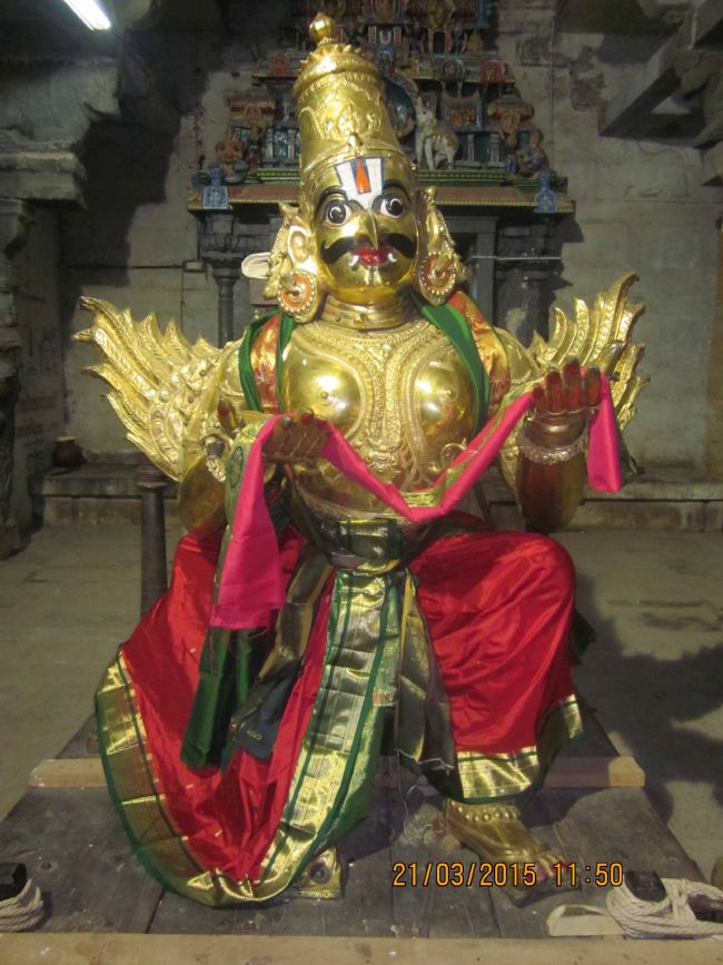 Mannarugdi Sri Rajagopalswami Temple Brahmotsavam Garuda Sevai 2015 -01