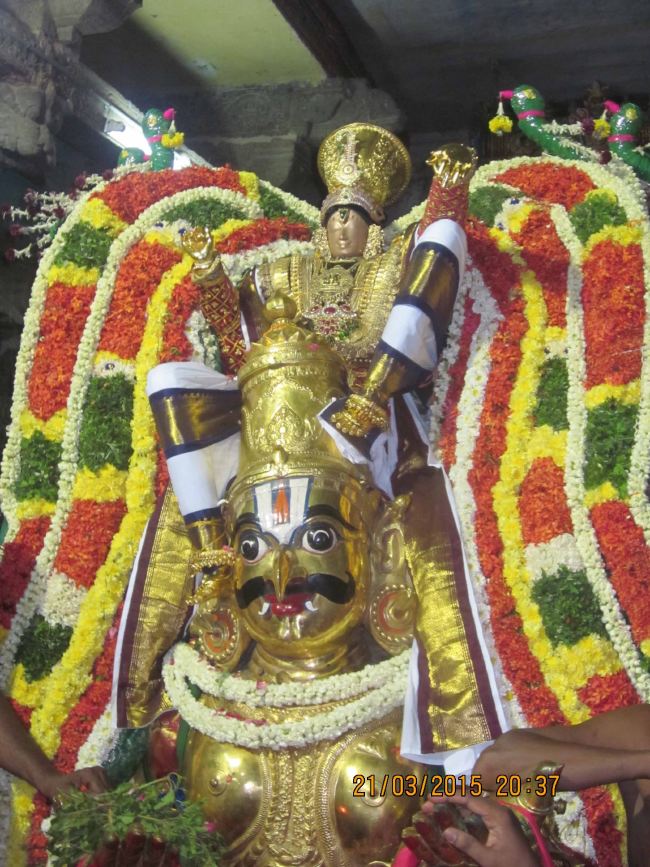 Mannarugdi Sri Rajagopalswami Temple Brahmotsavam Garuda Sevai 2015 -10