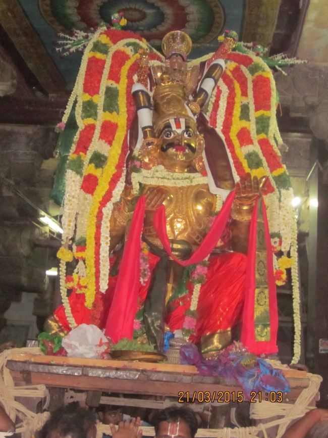 Mannarugdi Sri Rajagopalswami Temple Brahmotsavam Garuda Sevai 2015 -11