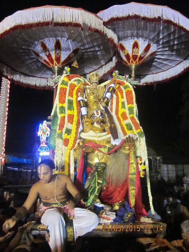 Mannarugdi Sri Rajagopalswami Temple Brahmotsavam Garuda Sevai 2015 -18