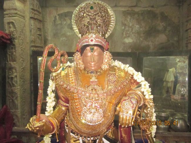 Mannarugdi Sri Rajagopalswami Temple Brahmotsavam Garuda Sevai morning purappadu 2015 -02