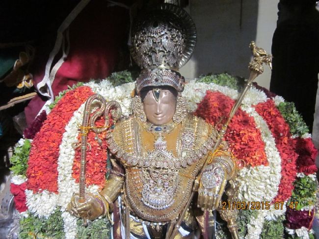 Mannarugdi Sri Rajagopalswami Temple Brahmotsavam Garuda Sevai morning purappadu 2015 -11