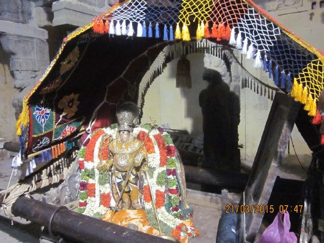 Mannarugdi Sri Rajagopalswami Temple Brahmotsavam Garuda Sevai morning purappadu 2015 -13