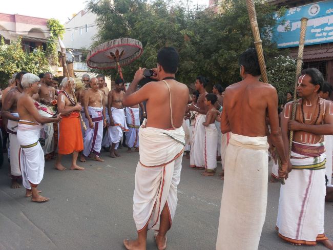 Melkote Yadugiri Yathiraja Jeeyar  mangalasasanam at Srirangam 2015 -05